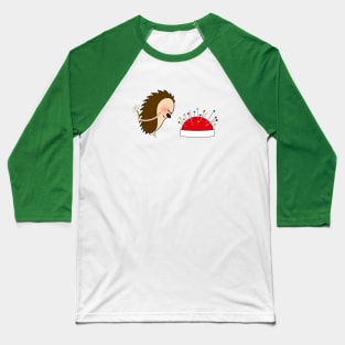 Lovestruck hedgehog Baseball T-Shirt